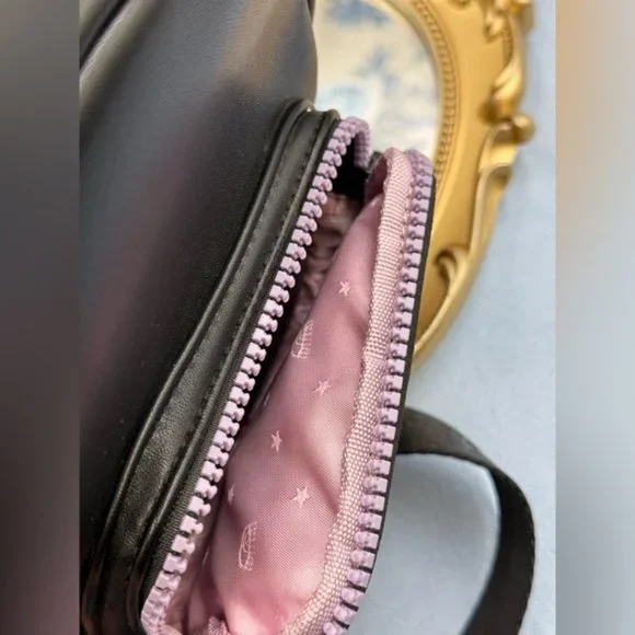 🆕 CHIARA FERRAGNI 🧿 NWOT Eye Star Mini Backpack, Black & Lilac - Picture 10 of 14